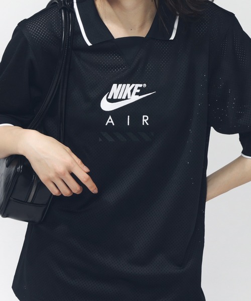 NIKE（ナイキ）の「ナイキ NIKE ナイキ エア フットボール JSY S/S トップ（ポロシャツ・メンズ・オフホワイト/ブラック・S/M/L/LL）」の11枚目の写真