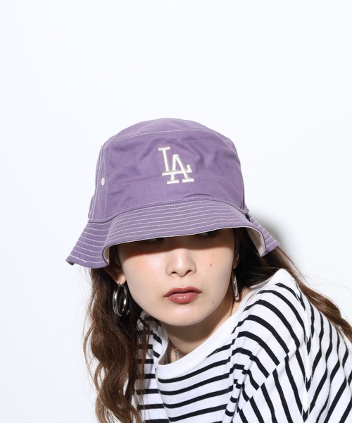 '47(フォーティーセブン)の「47brand ROCKY NOOK ドジャース バケットハット(ハット・レディース・パープル・FREE)」の12枚目の写真