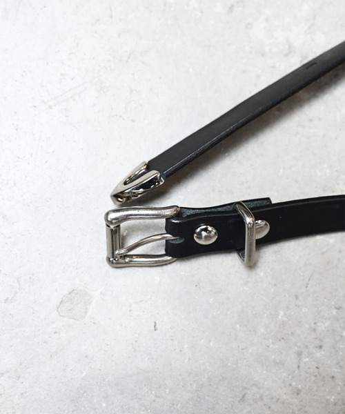 EARLE(アール)の「EARLE アール / Conversion belt nallow 牛革2WAYコンバージョンベルト / ER5542(ベルト・メンズ・ブラック/ブラウン・95cm/110cm)」の7枚目の写真