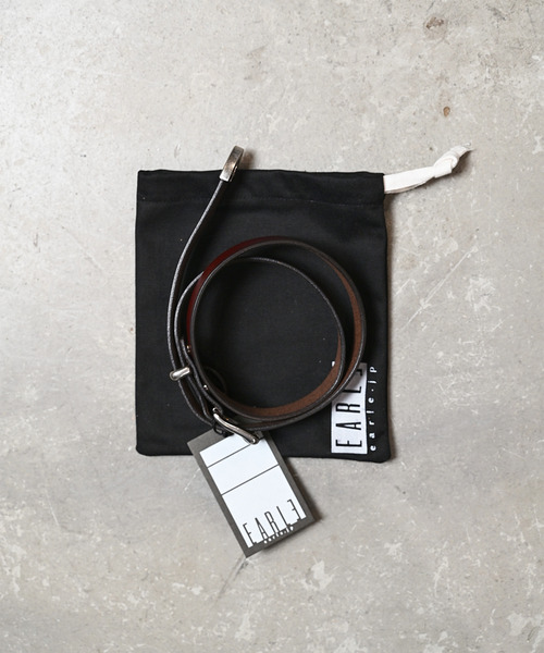 EARLE（アール）の「EARLE アール / Conversion belt nallow 牛革2WAYコンバージョンベルト / ER5542（ベルト・メンズ・ブラック/ブラウン・95cm/110cm）」の14枚目の写真