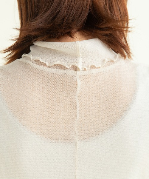 CHILD WOMAN（チャイルドウーマン）の「キラキララメチュール（Tシャツ/カットソー・レディース・アイボリー/ピンク/サックスブルー・FREE）」の15枚目の写真