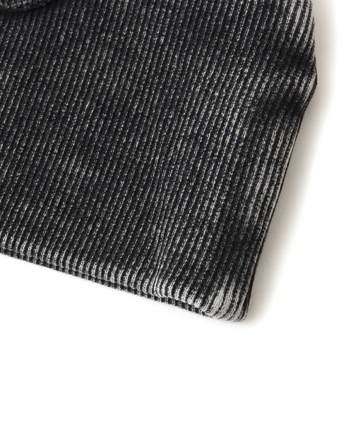 atmos pink（アトモスピンク）の「atmos pink Pigment Logo Beanie / アトモス ピンク ピグメント ロゴ ビーニー（ニットキャップ/ビーニー・レディース・チャコール/ブラウン・FREE）」の6枚目の写真