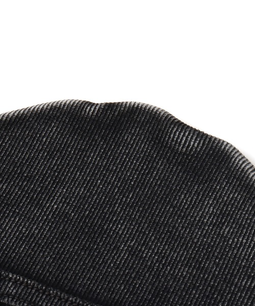 atmos pink（アトモスピンク）の「atmos pink Pigment Logo Beanie / アトモス ピンク ピグメント ロゴ ビーニー（ニットキャップ/ビーニー・レディース・チャコール/ブラウン・FREE）」の5枚目の写真