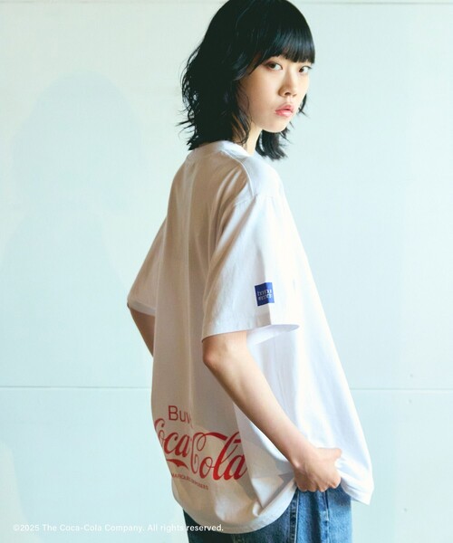 bonjour records（ボンジュールレコーズ）の「【Coca-Cola】UMBRO×bonjour records T SHIRTS（Tシャツ/カットソー・メンズ・ホワイト/ブラック・M/L）」の22枚目の写真