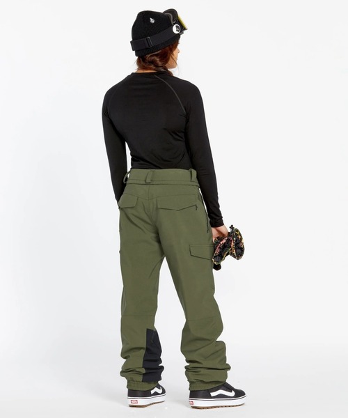 VOLCOM(ボルコム)の「【VOLCOM/ボルコム】 Womens Wildling Pants /スキースノーボードパンツ(その他パンツ・レディース・オリーブ/サンドベージュ・MEDIUM/SMALL)」の9枚目の写真