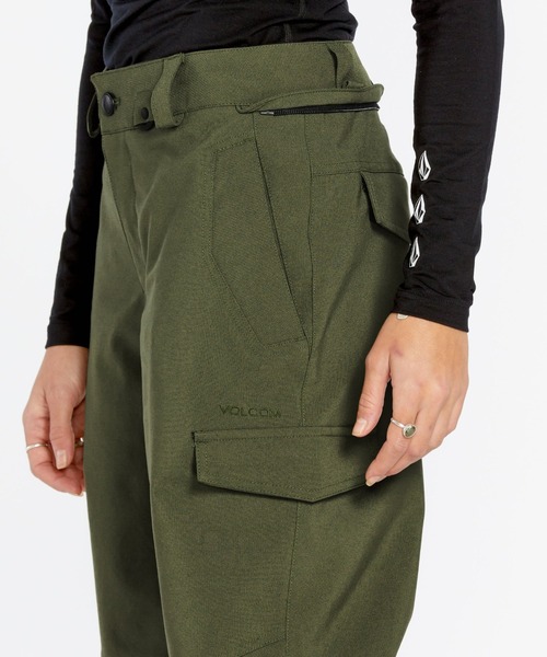 VOLCOM(ボルコム)の「【VOLCOM/ボルコム】 Womens Wildling Pants /スキースノーボードパンツ(その他パンツ・レディース・オリーブ/サンドベージュ・MEDIUM/SMALL)」の10枚目の写真