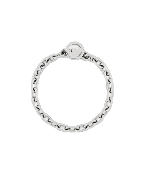 EMPORIO ARMANI（エンポリオアルマーニ）の「【エンポリオ アルマーニ】イーグルロゴ チェーンブレスレット ステンレススチール（ブレスレット・メンズ・その他1・FREE）」の1枚目の写真