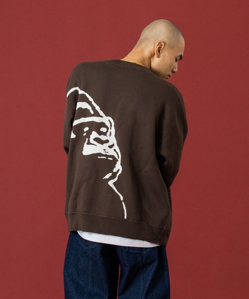 XLARGE(エクストララージ)の「OG KNIT CARDIGAN(カーディガン/ボレロ・メンズ・ブラック/ネイビー/ブラウン・S/M/L/XL)」の8枚目の写真