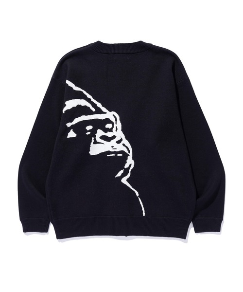 XLARGE(エクストララージ)の「OG KNIT CARDIGAN(カーディガン/ボレロ・メンズ・ブラック/ネイビー/ブラウン・S/M/L/XL)」の17枚目の写真