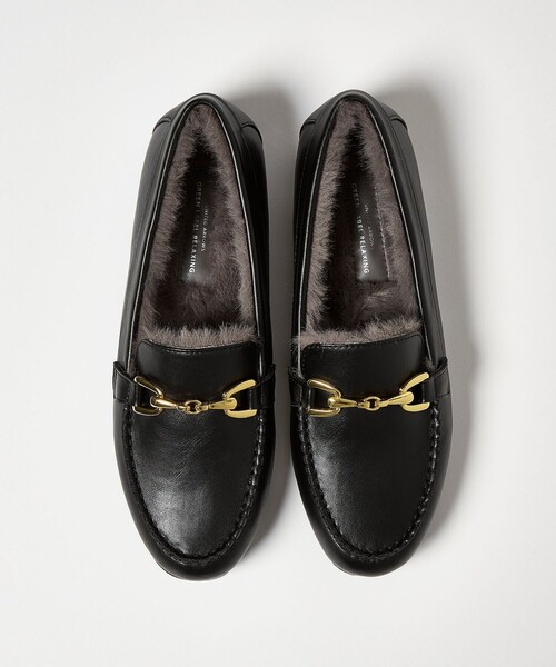 ウォームビット モカシン シューズ 撥水（モカシン/デッキシューズ