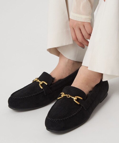 ウォームビット モカシン シューズ 撥水（モカシン/デッキシューズ