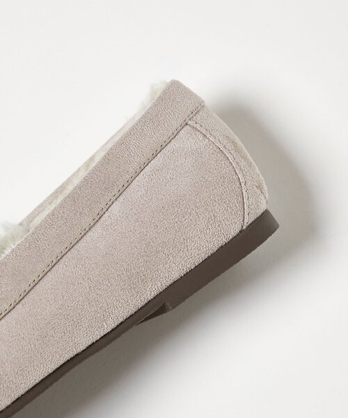 green label relaxing（グリーンレーベルリラクシング）の「ウォームビット モカシン シューズ 撥水（モカシン/デッキシューズ・レディース・ブラック/ライトグレー/その他1/モカ・25.5cm/25cm/24.5cm/24cm/23.5cm/23cm/22.5cm）」の20枚目の写真