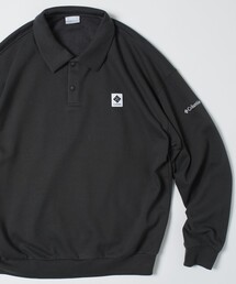 限定展開 Columbia×FREAK'S STORE/コロンビア 別注 インペリアルパーク ポロカラースウェット