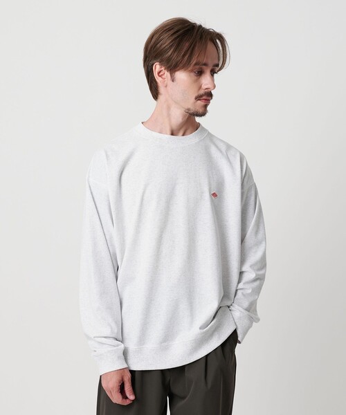 DANTON☆４２グレーJK ◇[DT-B0280VSS]DANTON(ダントン) BAND COLLAR SHIRT L/S バンド