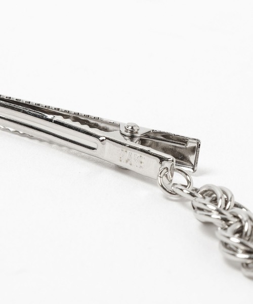 HARE（ハレ）の「【MADE IN JAPAN】レイヤードチェーンピン(HARE)（ブローチ/コサージュ・メンズ・シルバー・FREE）」の7枚目の写真