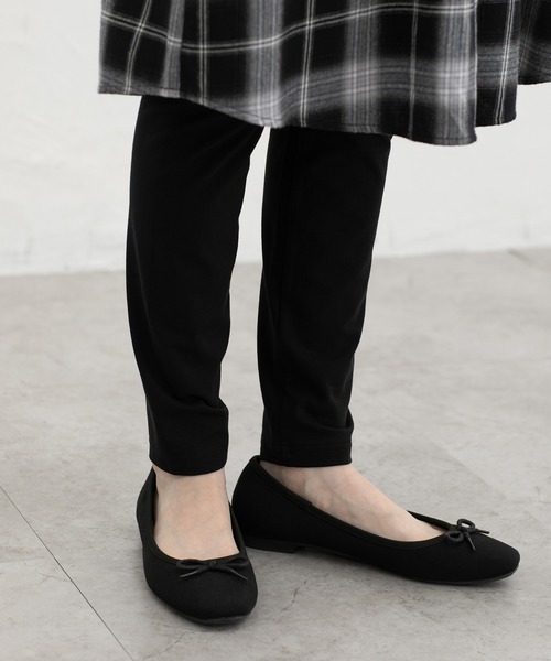 Honeys（ハニーズ）の「レギンス（レギンス/スパッツ・レディース・杢グレー/ブラック・3L/S/M/LL/L）」の2枚目の写真