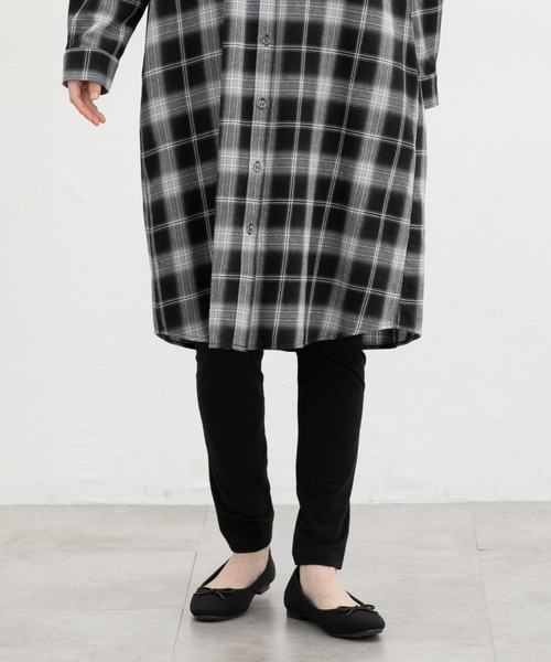 Honeys（ハニーズ）の「レギンス（レギンス/スパッツ・レディース・杢グレー/ブラック・3L/S/M/LL/L）」の6枚目の写真