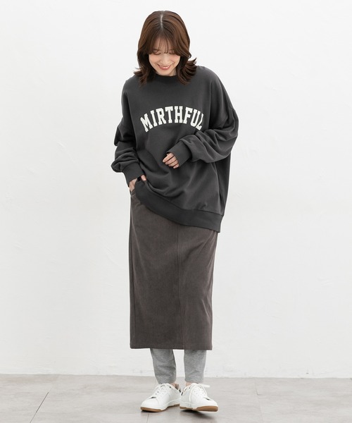 Honeys（ハニーズ）の「レギンス（レギンス/スパッツ・レディース・杢グレー/ブラック・3L/S/M/LL/L）」の9枚目の写真