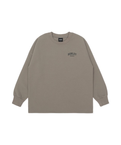 Hurley (ハーレー)の「Hurley/ハーレー THERMAL BACK ARC SS キッズ ロンT BCLS252106(Tシャツ/カットソー・キッズ・オフホワイト/ブラック/グレイッシュベージュ・130cm/140cm/150cm/160cm)」の3枚目の写真