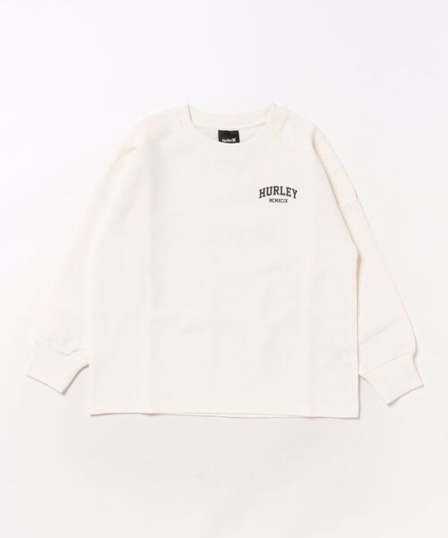 Hurley (ハーレー)の「Hurley/ハーレー THERMAL BACK ARC SS キッズ ロンT BCLS252106(Tシャツ/カットソー・キッズ・オフホワイト/ブラック/グレイッシュベージュ・130cm/140cm/150cm/160cm)」の14枚目の写真