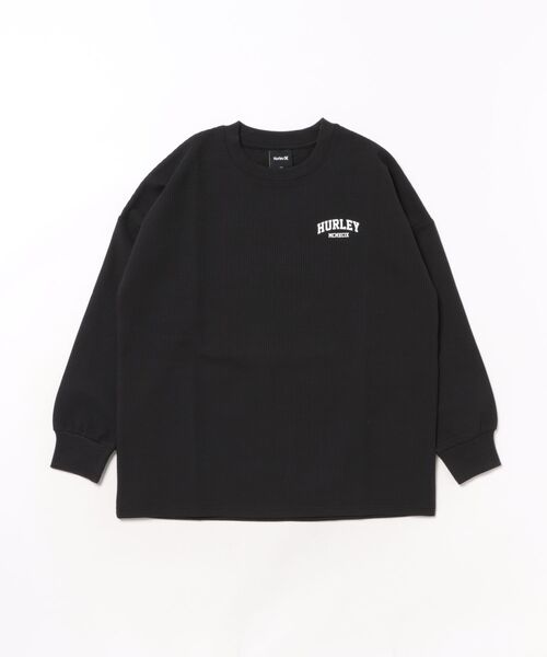 Hurley (ハーレー)の「Hurley/ハーレー THERMAL BACK ARC SS キッズ ロンT BCLS252106(Tシャツ/カットソー・キッズ・オフホワイト/ブラック/グレイッシュベージュ・130cm/140cm/150cm/160cm)」の15枚目の写真