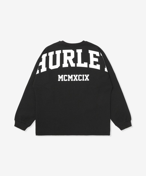 Hurley (ハーレー)の「Hurley/ハーレー THERMAL BACK ARC SS キッズ ロンT BCLS252106(Tシャツ/カットソー・キッズ・オフホワイト/ブラック/グレイッシュベージュ・130cm/140cm/150cm/160cm)」の8枚目の写真