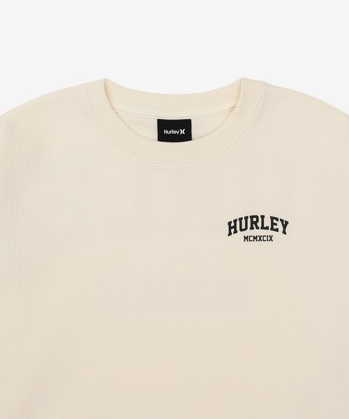 Hurley (ハーレー)の「Hurley/ハーレー THERMAL BACK ARC SS キッズ ロンT BCLS252106(Tシャツ/カットソー・キッズ・オフホワイト/ブラック/グレイッシュベージュ・130cm/140cm/150cm/160cm)」の6枚目の写真
