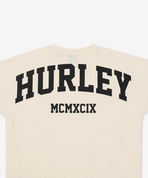 Hurley (ハーレー)の「Hurley/ハーレー THERMAL BACK ARC SS キッズ ロンT BCLS252106(Tシャツ/カットソー・キッズ・オフホワイト/ブラック/グレイッシュベージュ・130cm/140cm/150cm/160cm)」の7枚目の写真