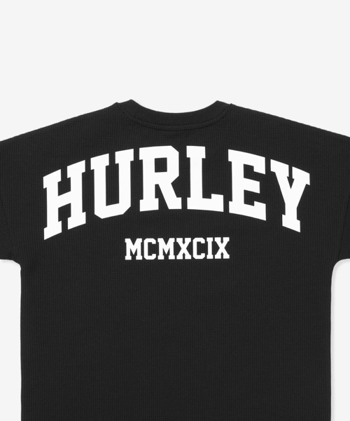 Hurley (ハーレー)の「Hurley/ハーレー THERMAL BACK ARC SS キッズ ロンT BCLS252106(Tシャツ/カットソー・キッズ・オフホワイト/ブラック/グレイッシュベージュ・130cm/140cm/150cm/160cm)」の10枚目の写真