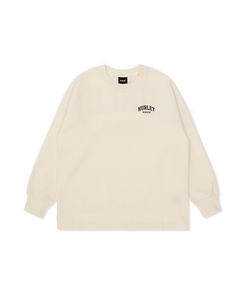 Hurley (ハーレー)の「Hurley/ハーレー THERMAL BACK ARC SS キッズ ロンT BCLS252106(Tシャツ/カットソー・キッズ・オフホワイト/ブラック/グレイッシュベージュ・130cm/140cm/150cm/160cm)」の5枚目の写真