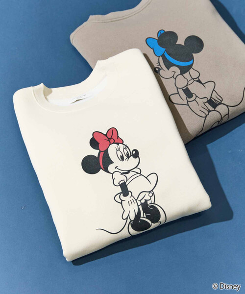 ミニー　ヴィンテージ　セット 限定展開 別注/Minnie Mouse/ミニーマウス/前後 プリント vintage 加工