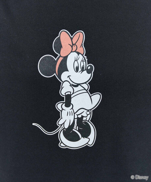 ヴィンテージ Minnie Mouse ミニーマウス 限定展開 別注/Minnie Mouse/ミニーマウス/前後 プリント vintage 加工