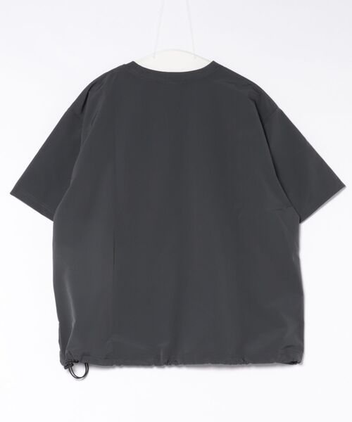 DISCUS(ディスカス)の「【DISCUS】マイクロリップストップ ドローコードTシャツ セットアップ可能 6222-2605 MNY(Tシャツ/カットソー・メンズ・ブラック/チャコールグレー・L/M/XL)」の17枚目の写真