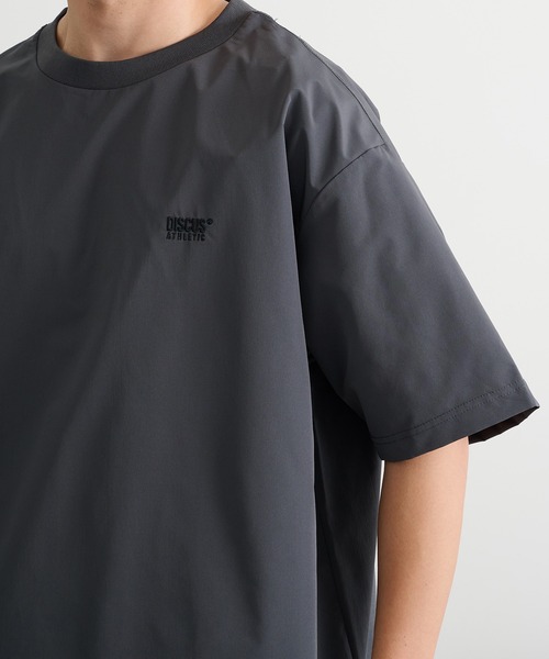 DISCUS(ディスカス)の「【DISCUS】マイクロリップストップ ドローコードTシャツ セットアップ可能 6222-2605 MNY(Tシャツ/カットソー・メンズ・ブラック/チャコールグレー・L/M/XL)」の9枚目の写真