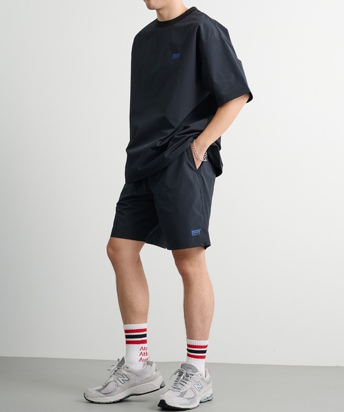 DISCUS(ディスカス)の「【DISCUS】マイクロリップストップ ドローコードTシャツ セットアップ可能 6222-2605 MNY(Tシャツ/カットソー・メンズ・ブラック/チャコールグレー・L/M/XL)」の13枚目の写真