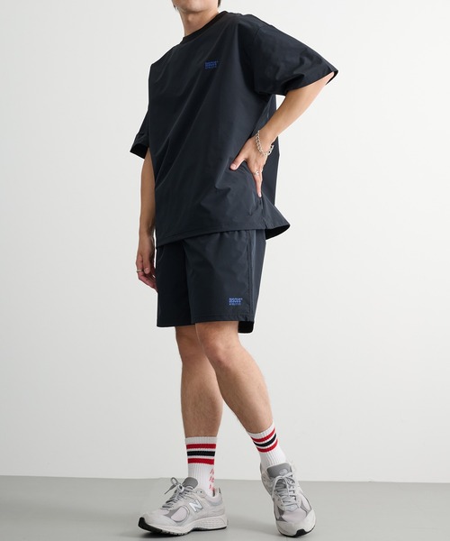 DISCUS(ディスカス)の「【DISCUS】マイクロリップストップ ドローコードTシャツ セットアップ可能 6222-2605 MNY(Tシャツ/カットソー・メンズ・ブラック/チャコールグレー・L/M/XL)」の14枚目の写真