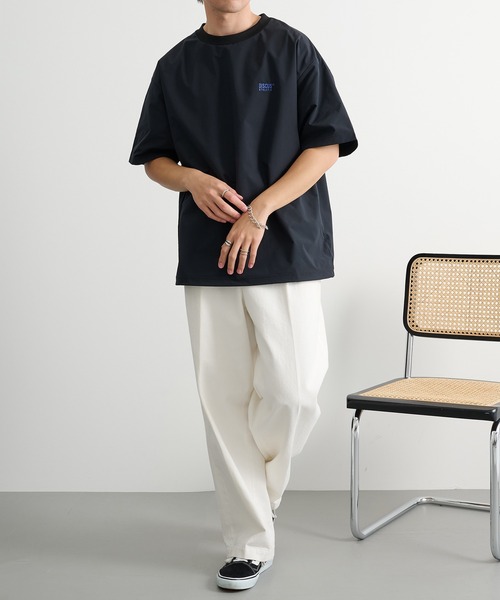 DISCUS(ディスカス)の「【DISCUS】マイクロリップストップ ドローコードTシャツ セットアップ可能 6222-2605 MNY(Tシャツ/カットソー・メンズ・ブラック/チャコールグレー・L/M/XL)」の16枚目の写真