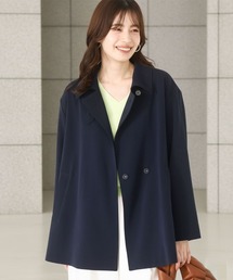 OFUON le MK | 【2025AW】ミドル丈スタンドコート/洗える/WEB限定サイズあり(その他アウター)