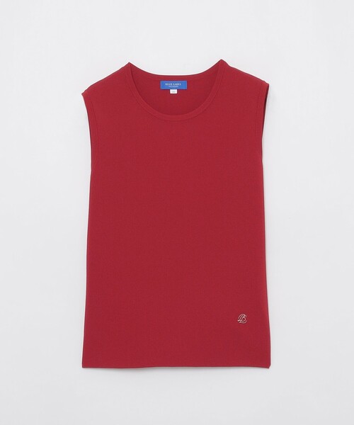 BLUE LABEL CRESTBRIDGE(ブルーレーベルクレストブリッジ)の「ドライレーヨンストレッチケープ付きニット(ニット/セーター・レディース・レッド系その他/ダークネイビー/ブルー系その他2・38)」の10枚目の写真