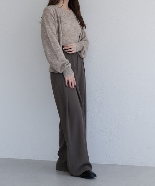 2点おまとめシャトゥーRobert シルクカシミア100% ブラウンパンプス スクエアトゥフラットシューズ（パンプス）｜raffime（ラフィミー）の