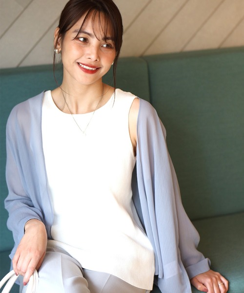 Ehre style(エーレスタイル)の「2way使用!魔法の伸びるインナー(キャミソール・レディース・ブラック/グレイッシュベージュ/ホワイト・FREE)」の1枚目の写真