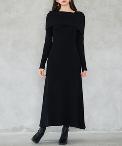 UNITED TOKYO コレットカーブプリーツワンピース UNITED TOKYO（ユナイテッドトウキョウ）の「コレットカーブプリーツ