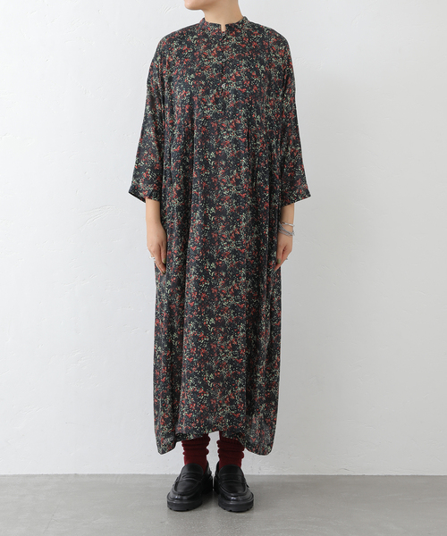 JOURNAL STANDARD LUXE(ジャーナルスタンダード ラックス)の「リバティフラワー ampleプルワンピース(ワンピース・レディース・レッド/イエロー・FREE)」の7枚目の写真