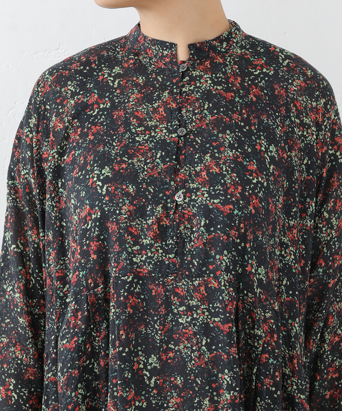 リバティフラワー ampleプルワンピース JOURNAL STANDARD LUXE