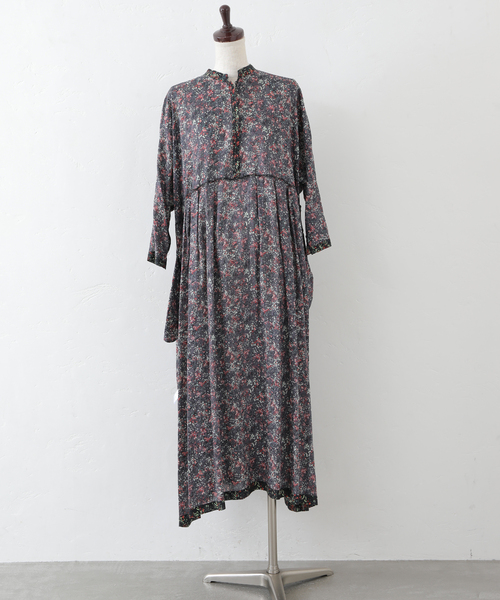 リバティフラワー ampleプルワンピース journal standard luxe｜リバティフラワー ampleプルワンピース