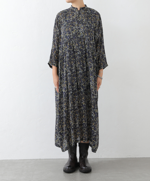 リバティフラワー ampleプルワンピース（ワンピース）｜JOURNAL