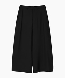 LAD MUSICIAN | WOOL GABARDINE ROUND SLACKS(スラックス)