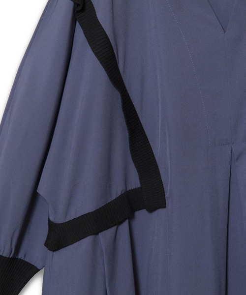 OSMOSIS（オズモーシス）の「ドルマンタックワンピース（ワンピース・レディース・カーキ/ブルーグレー/ブラック・ONE SIZE）」の8枚目の写真