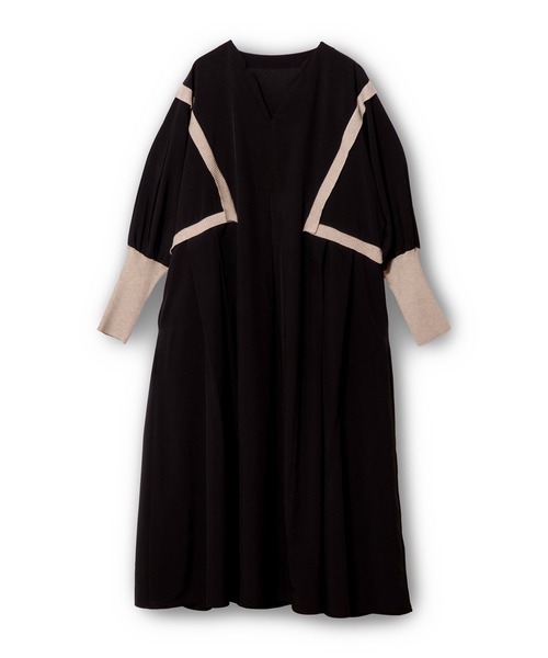 OSMOSIS（オズモーシス）の「ドルマンタックワンピース（ワンピース・レディース・カーキ/ブルーグレー/ブラック・ONE SIZE）」の17枚目の写真