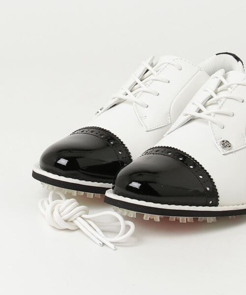 G/FORE(ジーフォア)の「G/FORE CAP TOE GALLIVANTER ジーフォア ゴルフシューズ スニーカー(スニーカー・メンズ・ホワイト系1・23.5cm/24.0cm/24.5cm/25.0cm)」の4枚目の写真